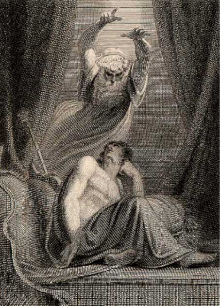 Nestor Appearing in a Dream to Agamemnon. (The British Museum / CC BY-NC-SA 4.0)